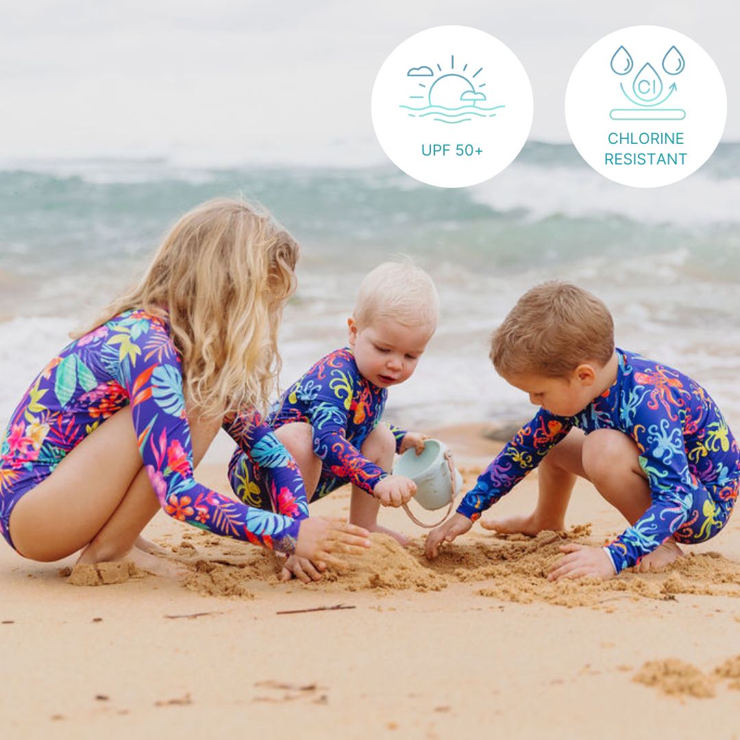 Chlorine resistant 2025 swimwear kids